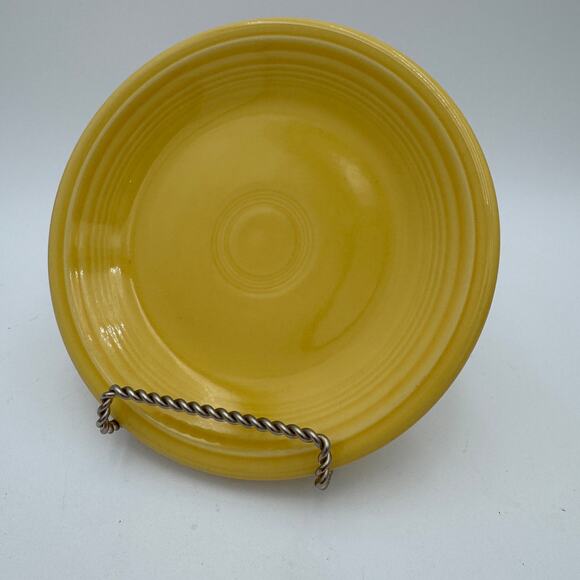 Sunflower Yellow Fiestaware Salad Plate 7.25 Inch 2009 - Picture 2 of 4